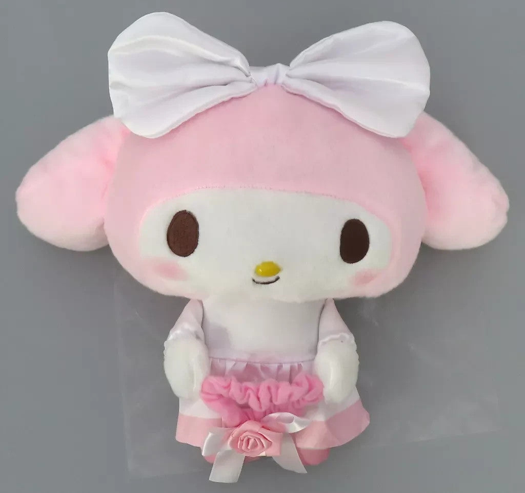 My Melody Oshi Wedding BIG Plush Toy1