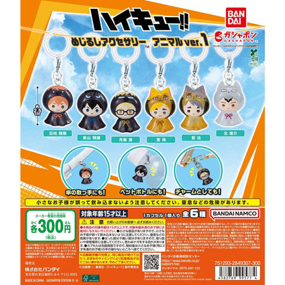 # Capsule Toy Haikyu!! Mejirushi Accessory Animal Ver. 1 set of 31