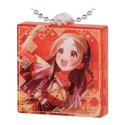 # Capsule Toy Gakuen Idolmaster Acrylic Block Charm Kuramoto China0