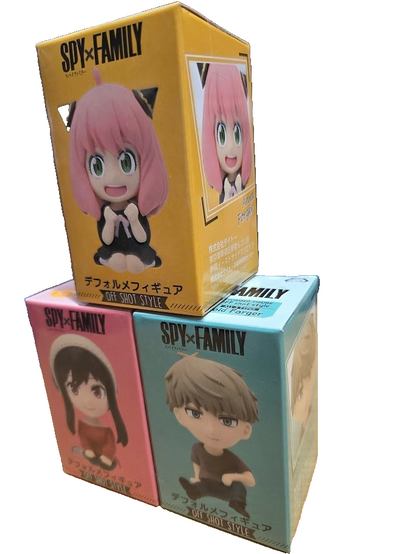 # Spy Family Deformed Figures Off-Shot Style Figures Anya Yor Lloyd Set of 31