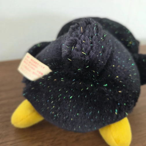 [Used] Badtz-Maru Glittery Plush Toy 1998 Retro3