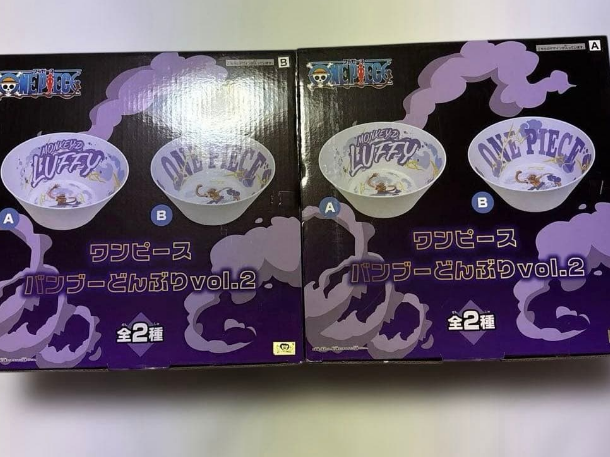 # One Piece Bamboo Donburi Vol. 2 Set of 2 BANPRESTO new japan1