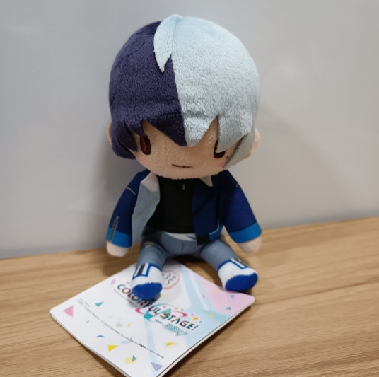 Project Sekai Hatsune Miku Fuwapuchi Mini Plushie Aoyagi Touya0