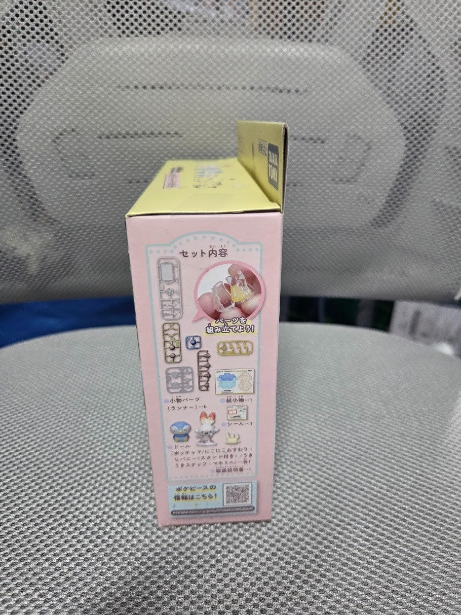 # pokemon Pokepeace Let's Party Doll Set Pochacco & Scorbunny2