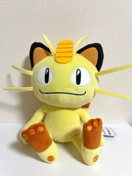 # Pokemon Mofugutto Plush Toy Meowth 25cm0