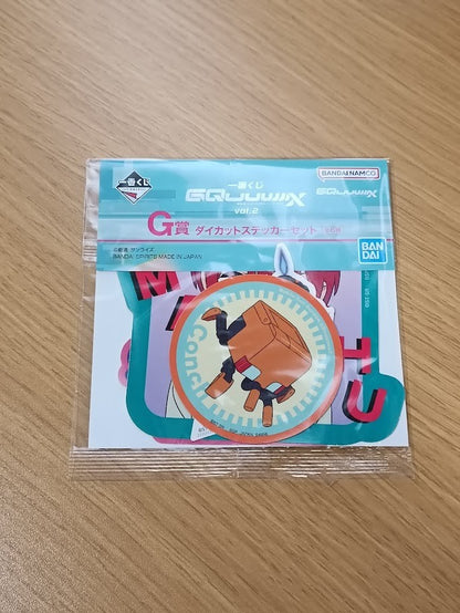 Ichiban Kuji Mobile Suit Gundam GQuuuuuuX Sticker Set K4920