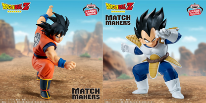 Dragon Ball Z MATCH MAKERS Son Goku VS Vegeta set of 2 new japan0