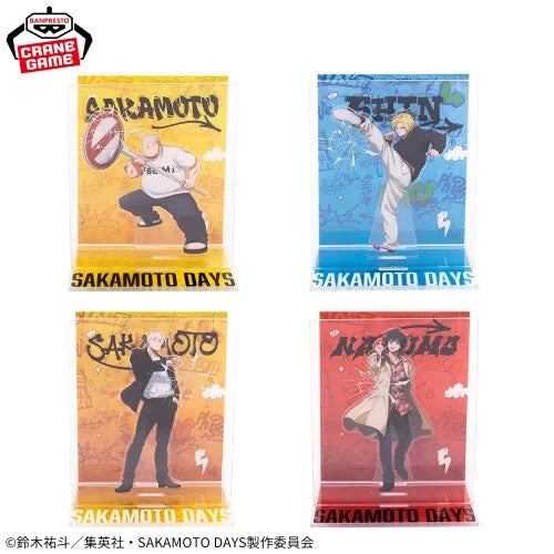 SAKAMOTO DAYS Acrylic Diorama 15cm Nagumo New 4