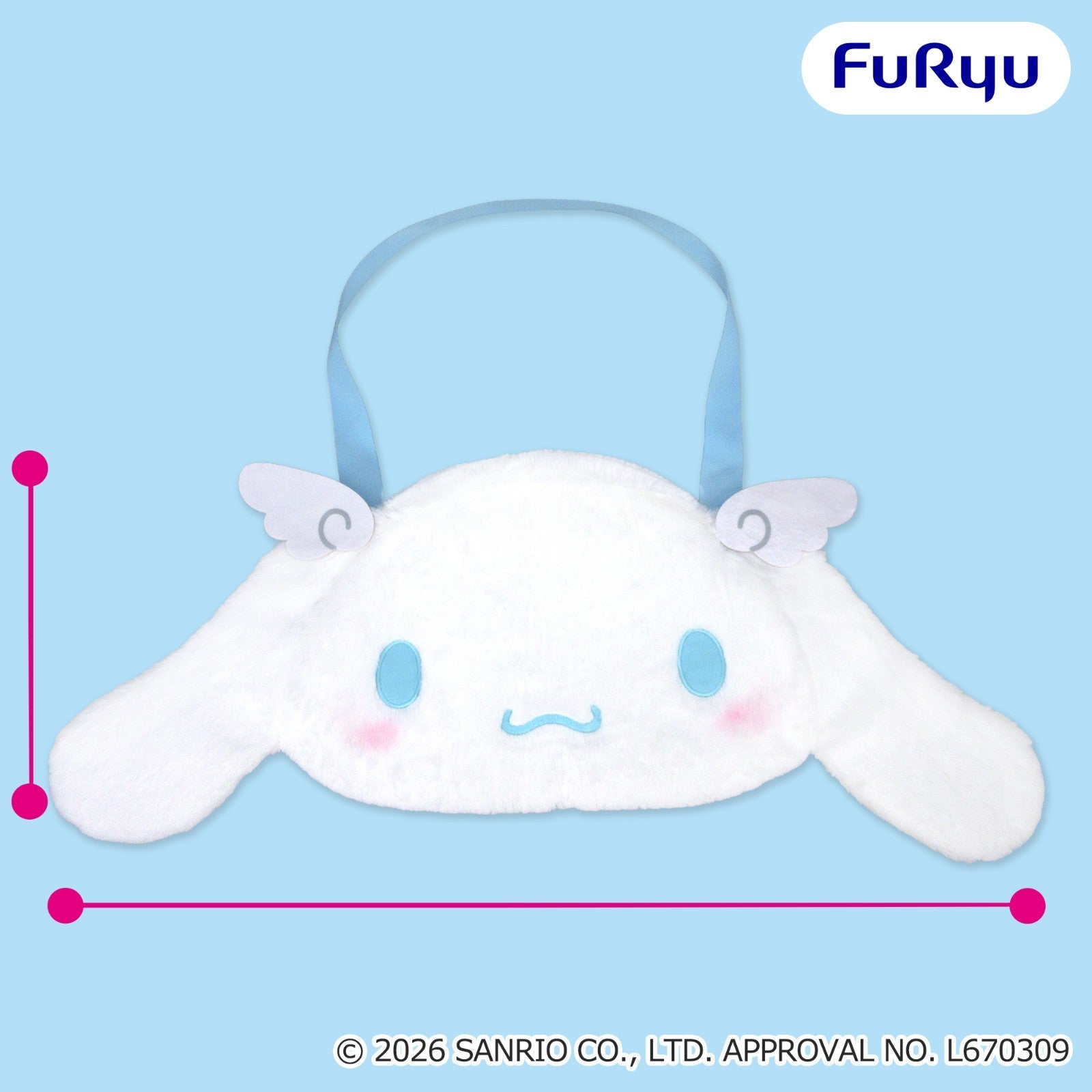 # SANRIO FES 2026 Colorful Matching Face Bag Cinnamoroll H26 x W73cm0