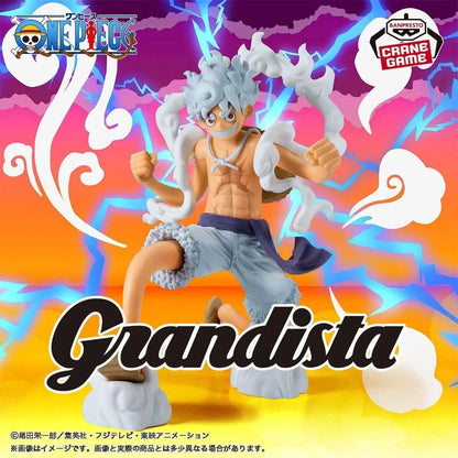 One Piece Grandista MONKEY.D.LUFFY GEAR5 Figure New Japan0