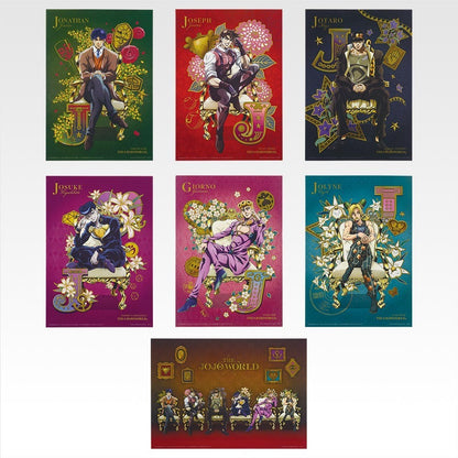 Ichiban Kuji JoJo Clear Poster Set of 5 K42391