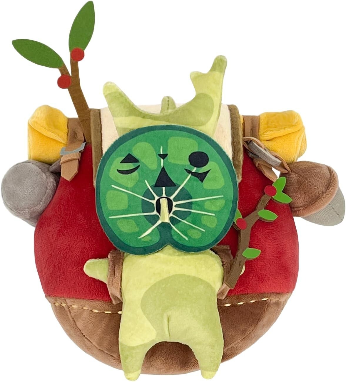 The Legend of Zelda Tears of the Kingdom Travel Korok Red B ver Plush toy1