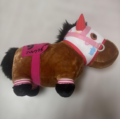 Thoroughbred Collection Fluffy BIG Plush Toy Haru Urara 30cm2