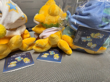 # FINAL FANTASY Zodiac Chocobo Plush Set Aries Aquarius Pisces1