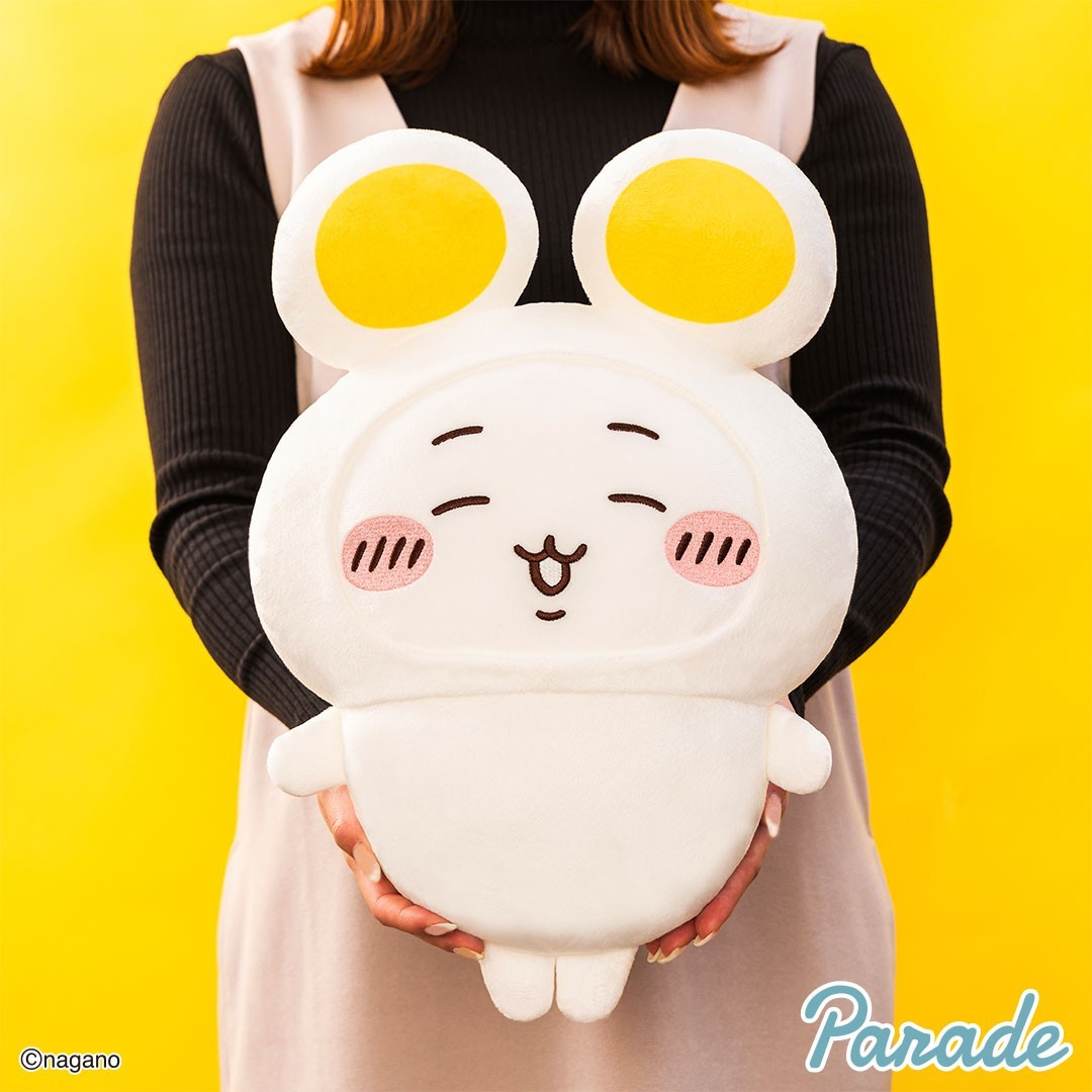 # Chiikawa Curry Companions BIG Plush Toy  Rabbit usagi hachiware set of 3 Japan1
