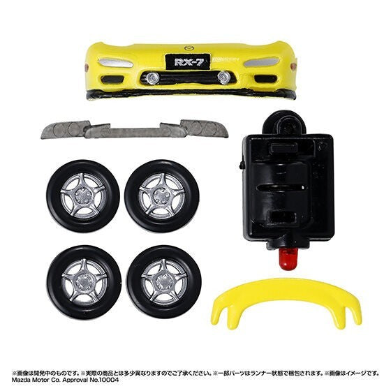 # Capsule Toy Luminous Mechanical Vehicle MAZDA RX-7 Complete Set3