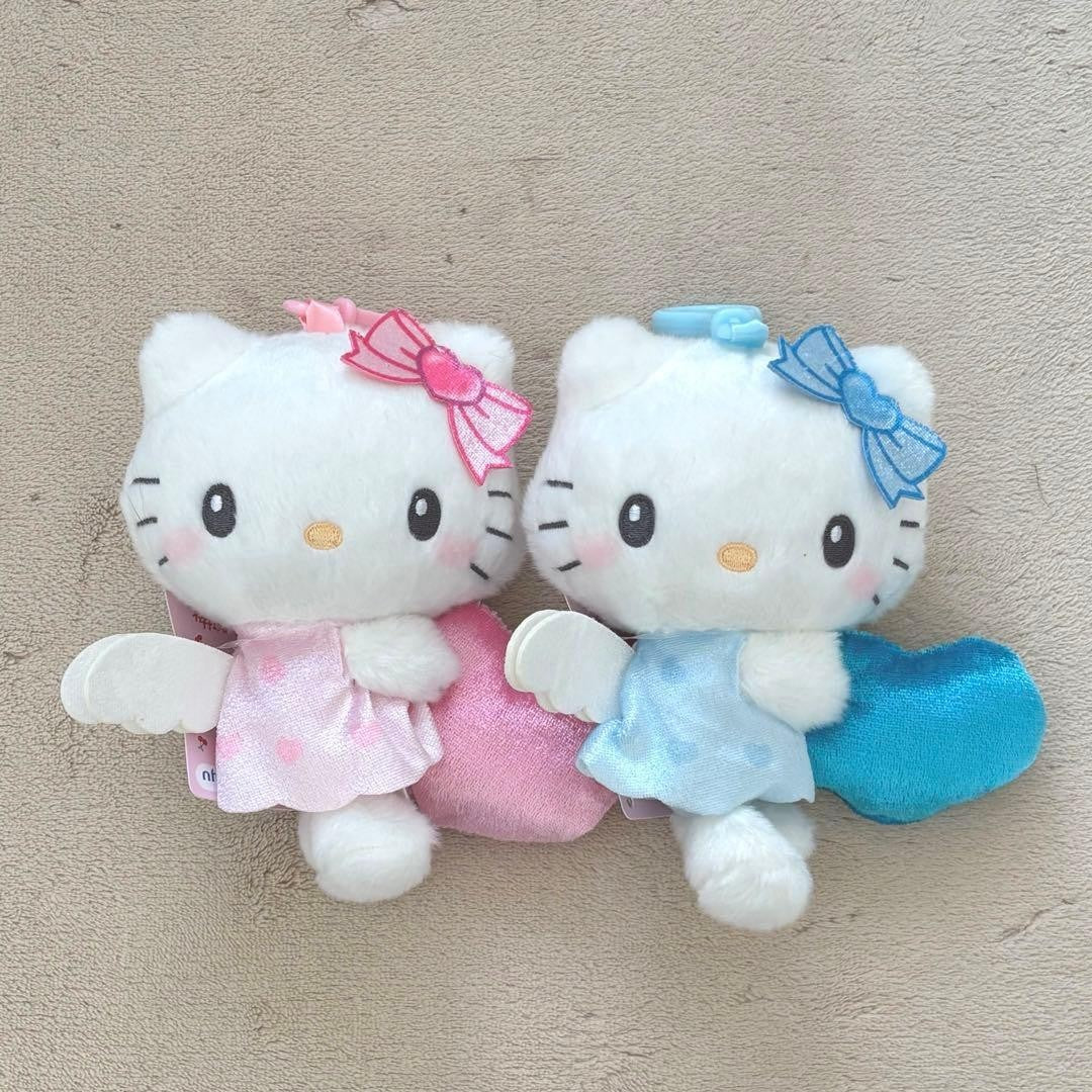 Mezzo Piano×Hello Kitty Clippi Plush Toy ~Angel~ Set of 20