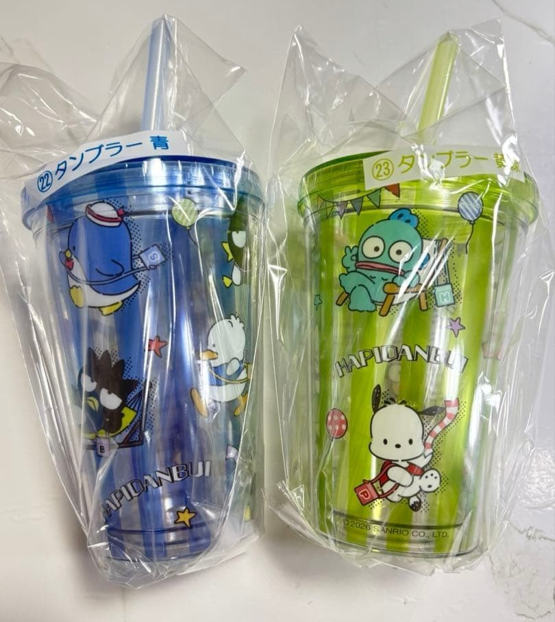 # Sanrio Hapidanbui Lottery Tumbler Set of 20