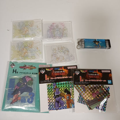 Ichiban Kuji Dragon Ball Acrylic Stand Sticker Keychain Set of 8 K41920
