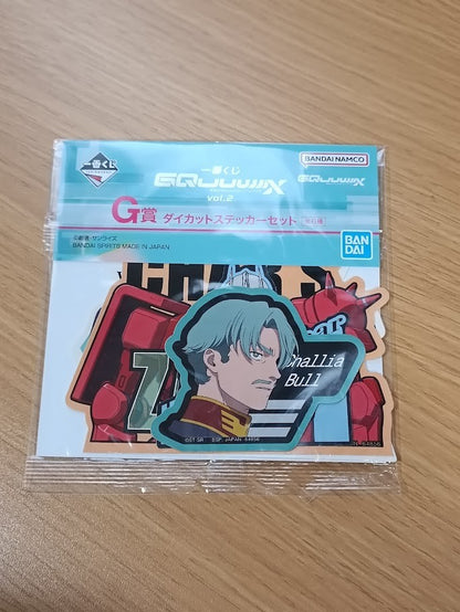 Ichiban Kuji Mobile Suit Gundam GQuuuuuuX Sticker Set K4930