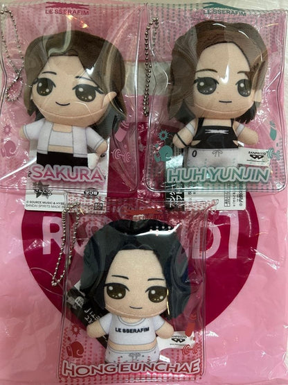 LE SSERAFIM Michitto Kiradoru Plush Toy  8cm Set of 30
