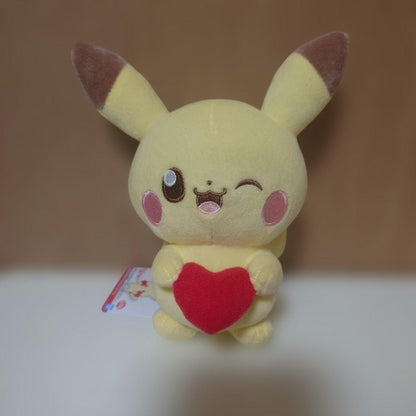 Pokémon Peaceful Place Plush Toy Mellow Heart  Pikachu Ver.0