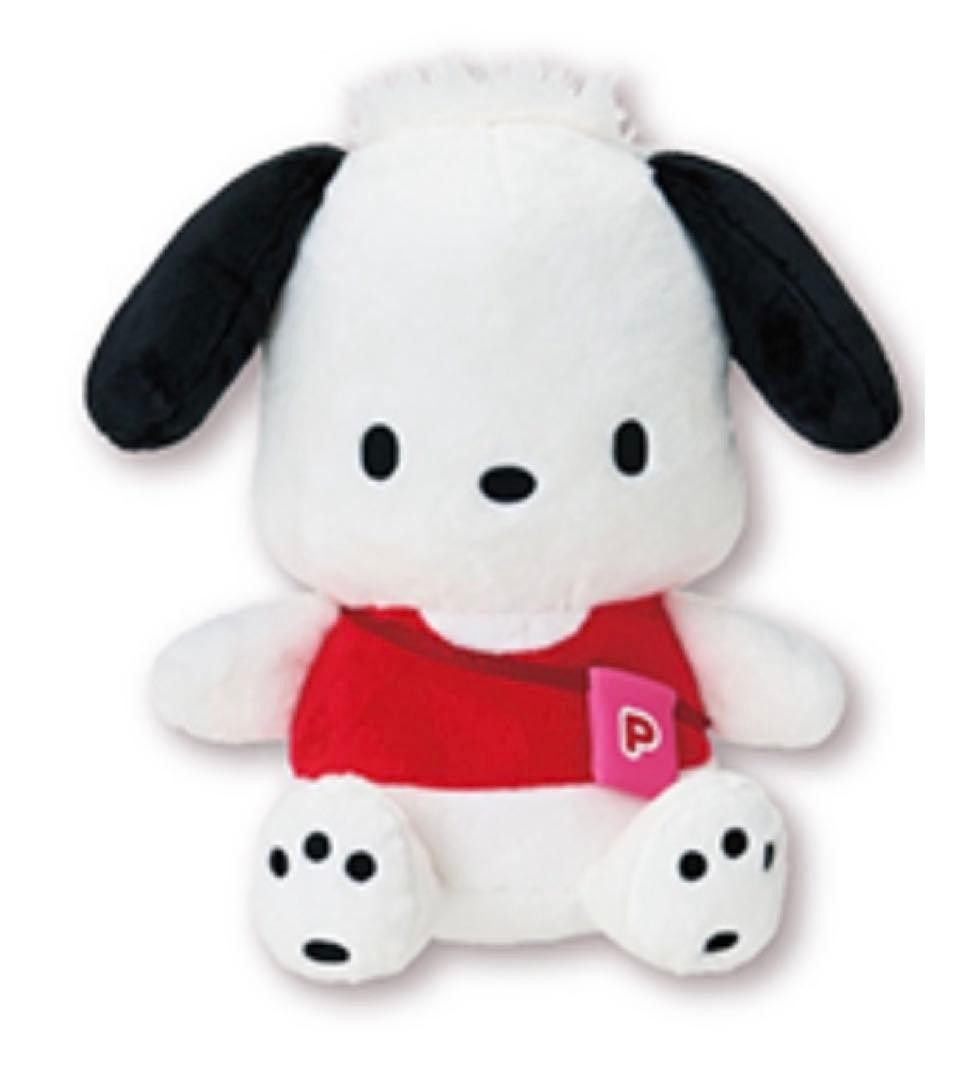 # Sanrio Hapidanbui Lottery Prize: Pochacco Plush Toy0