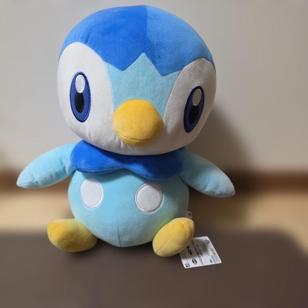 Pocket Monsters Mechamo Fugutto Plush Toy ~ Piplup ~ 33cm0