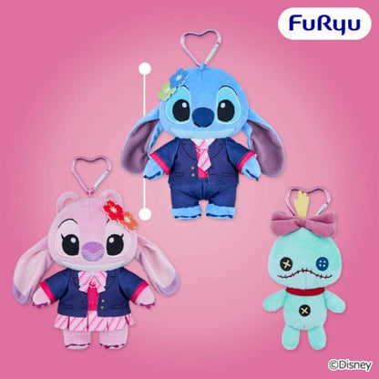 # Stitch Cute Girl Photo Plush Toy with Carabiner Set of 21