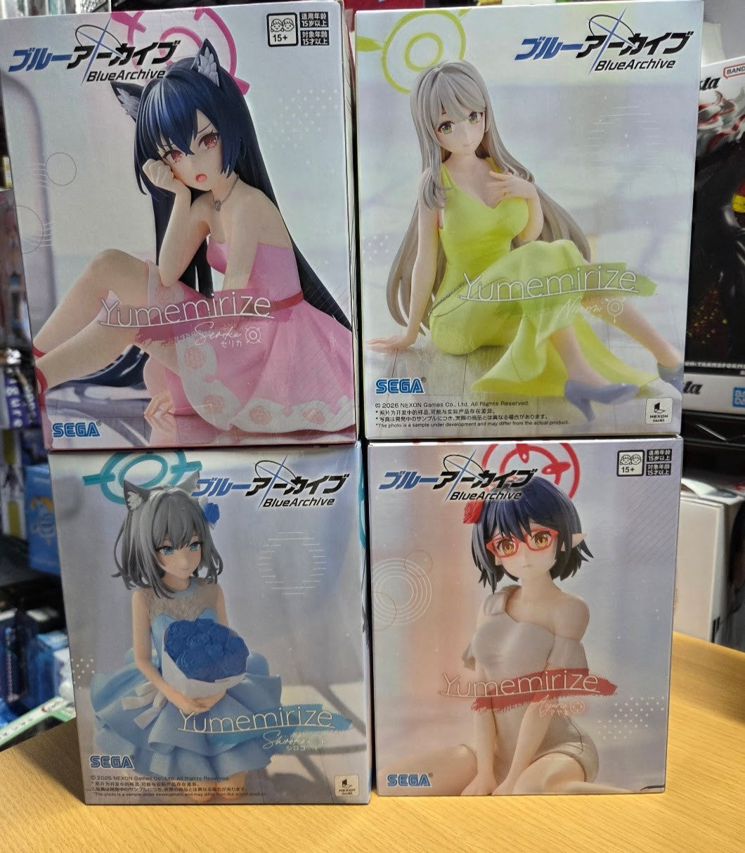# Blue Archive Yumemirize Shiroko Ayane Serika Nonomi Figure Set of 40