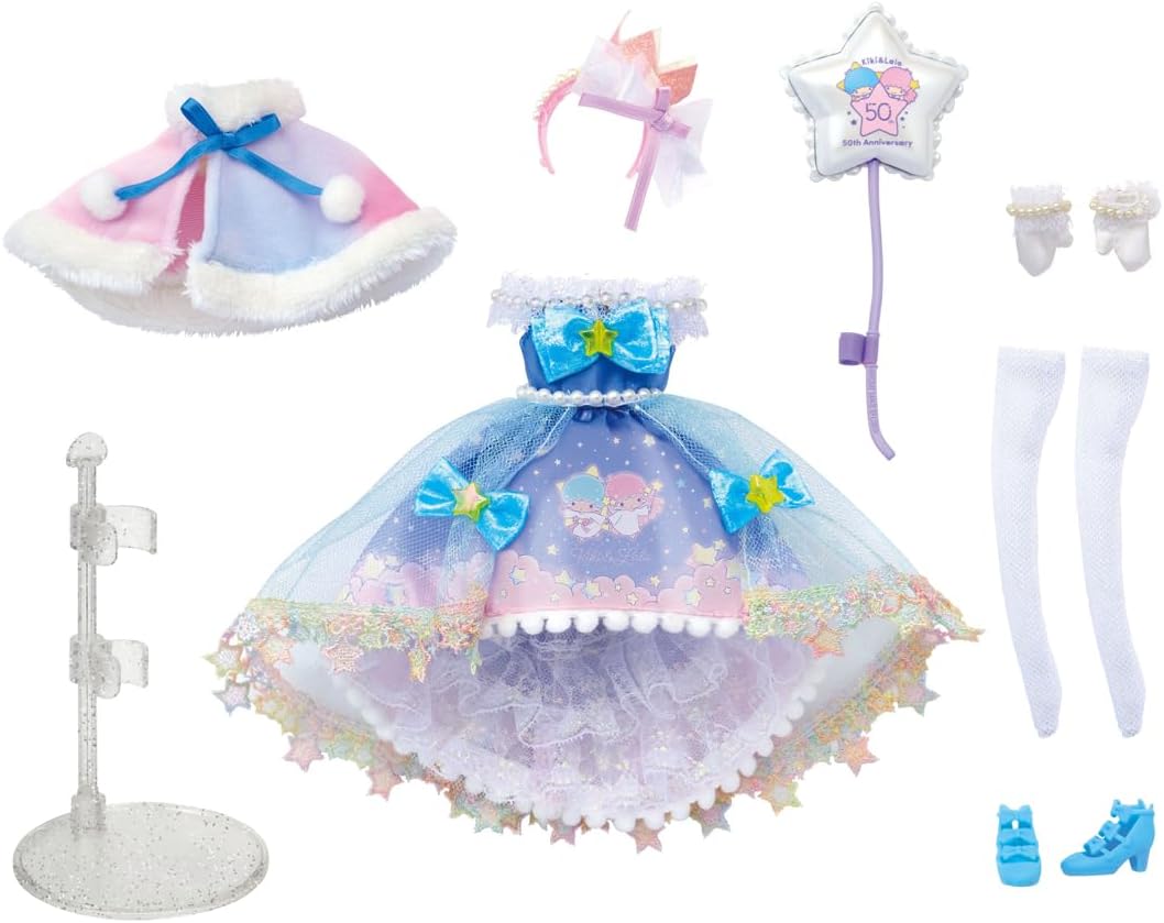 TAKARA TOMY Licca-chan Doll Photogenic Rika Kiki & Lala 50th Anniversary Style