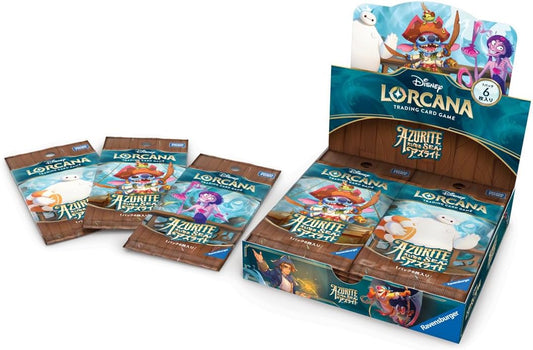 Booster Box Azurite Sea Disney Lorcana Japanese