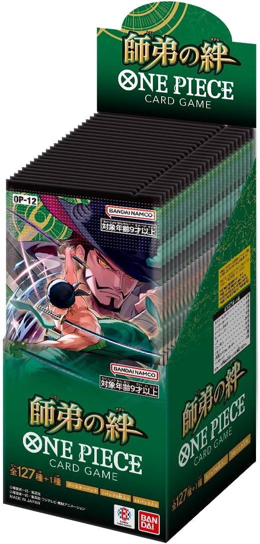 ONE PIECE Card Legacy of the Master OP12 OP-12 Booster Box Japanese SEALED New