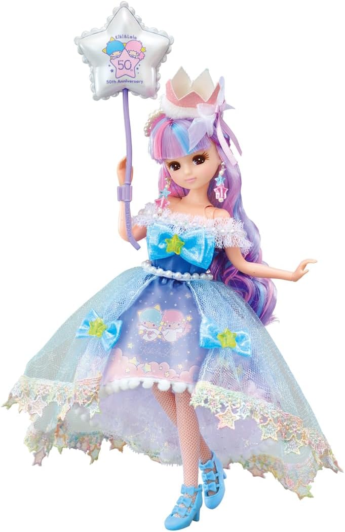 TAKARA TOMY Licca-chan Doll Photogenic Rika Kiki & Lala 50th Anniversary Style