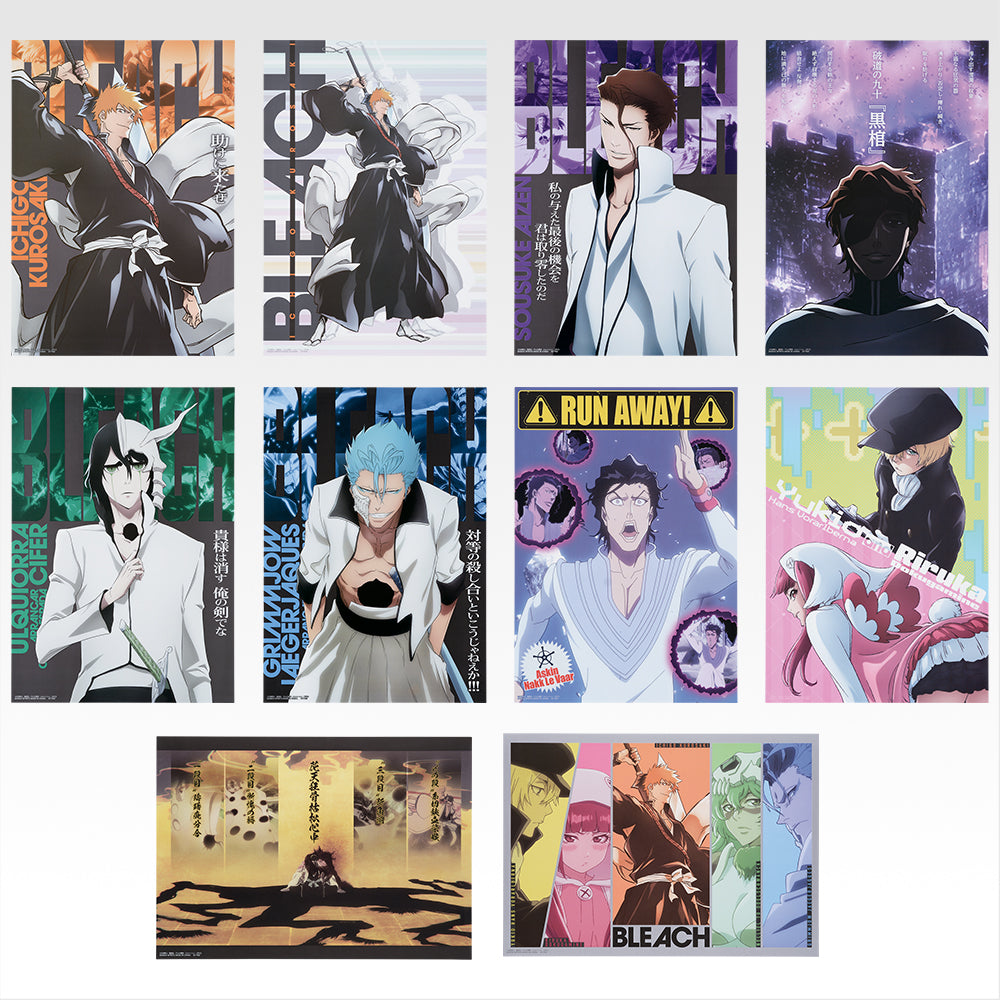 Ichiban Kuji BLEACH F Prize Clear Poster