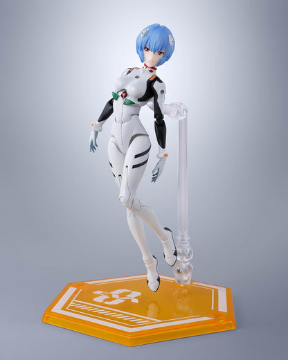 PSL TAMASHII NATIONS S.H. Figuarts Evangelion New Theatrical Version Rei Ayanami Approx. 135mm PVC & ABS Painted Movable Figure