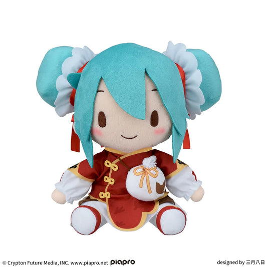 Hatsune Miku Outgoing China Town Ver Fuwapuchi M Plush toy 24×14×22cm