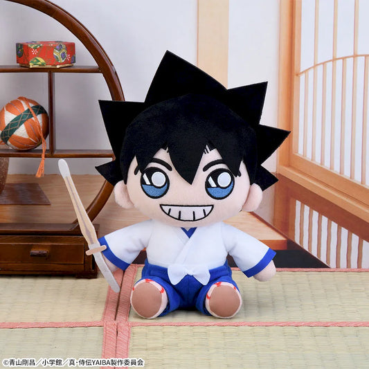 Shin Samurai Den YAIBA M Plush toy Kurogane Yaiba