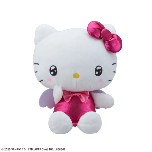 Sanriocharacters x Nicomakel plush toy "Hello Kitty" 18×13×28cm