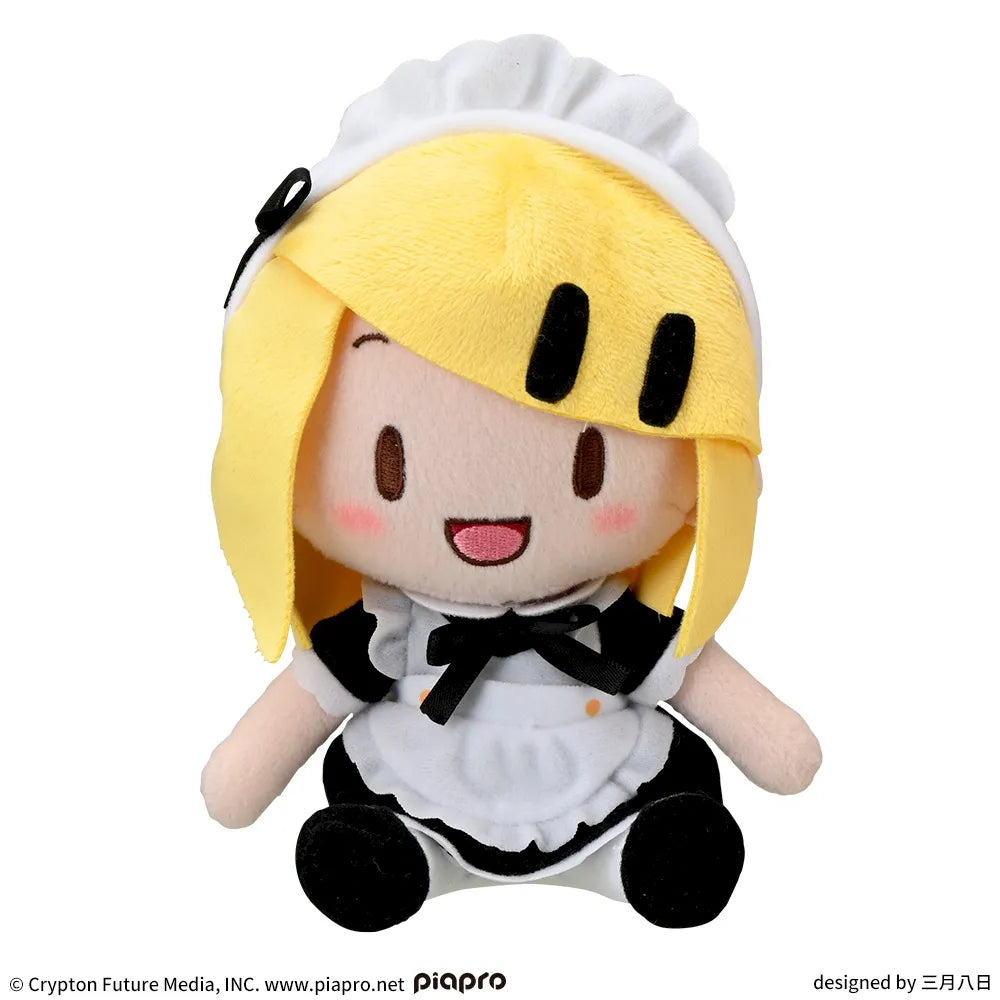 Hatsune Miku series Fuwapuchi mini Plush toy "Kagamine Rin" Maid Ver.
