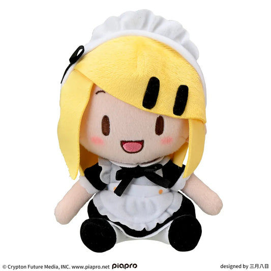 Hatsune Miku series Fuwapuchi mini Plush toy "Kagamine Rin" Maid Ver.