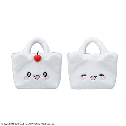 Hanamaru Obake Platinum Zakka Moko Moko Bag 25cm