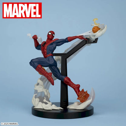 MARVELACT/CUT Premium Figure Spider-Man vs. Green Goblin