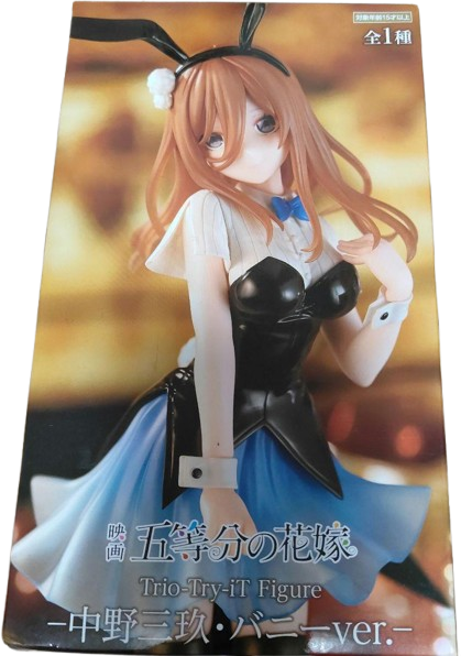 Quintessential Quintuplets Trio-Try-iT Figure Bunny Miku Nakano