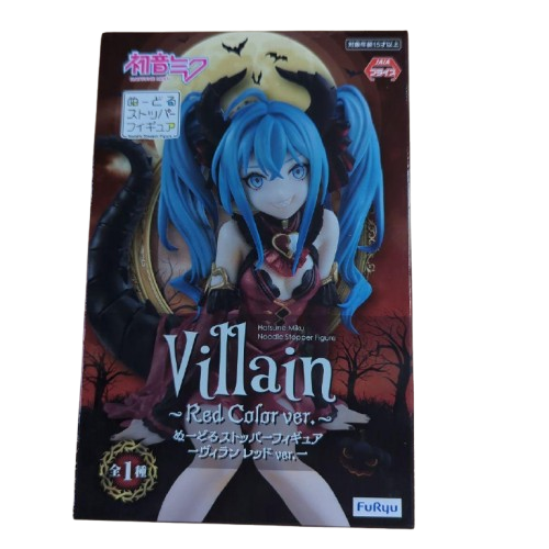 Hatsune Miku Villain Red Noodle Stopper Figure