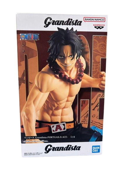 One Piece Grandista-PORTGAS.D.ACE- Figure New