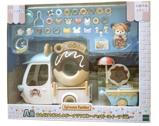 Happy Kuji Sylvanian Family A Prize Doughnut Wagon Happy Sweets