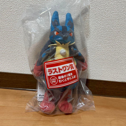 Ichiban Kuji Pokemon Mega Evolution Plush toy Mega Lucario 23cm