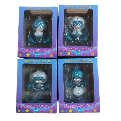 Hatsune Miku Deformed Figure Set of 4 Shumai