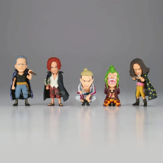 "One Piece" World Collectible Figure -Red Hair Pirates VS Bartolomeo- Complete set
